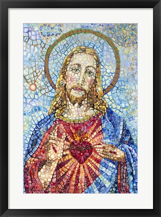 Framed El Corazon Print