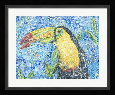 Framed Toucan Charlie Print