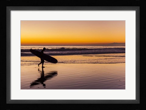 Framed Heading Home Print