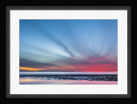 Framed Last Light Print