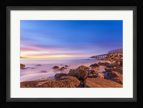 Framed Low Shoals View Print