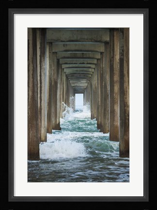 Framed Scripps Splash Print