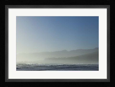 Framed Relax in Blue Print