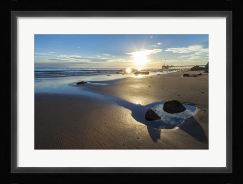 Framed Cloud Pool Print