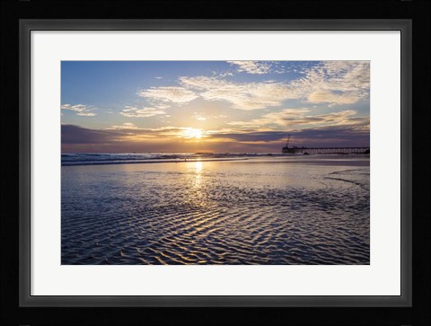 Framed Cool Ripples Print