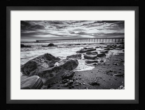 Framed Bacara Dark Print