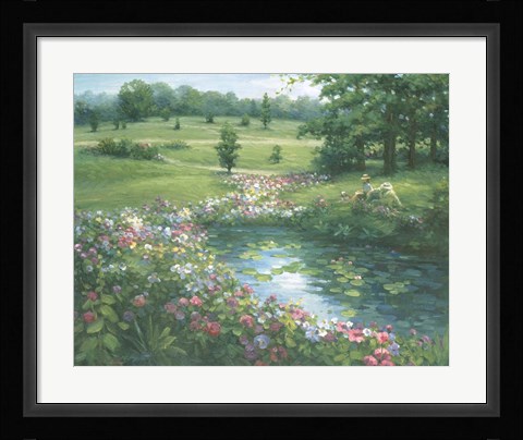 Framed Reflective Beauty Print