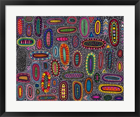 Framed Microscopic Print