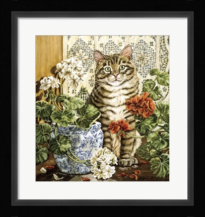 Framed Winter's Garden Print