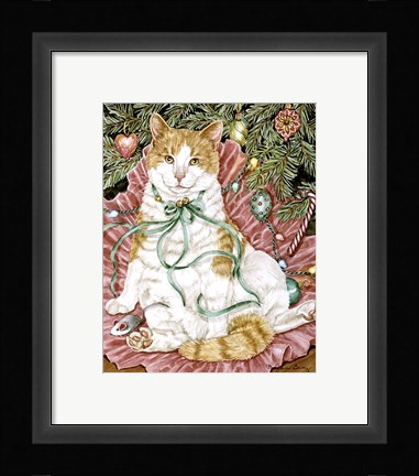 Framed Too Much Egg Nog Print