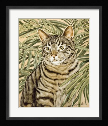 Framed Tiger Print