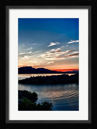 Framed Havasu Sunset II Print