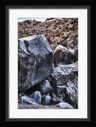 Framed Rocks Print