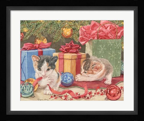 Framed Santa's Helpers Print