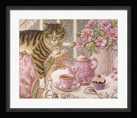 Framed February Pleasures Print