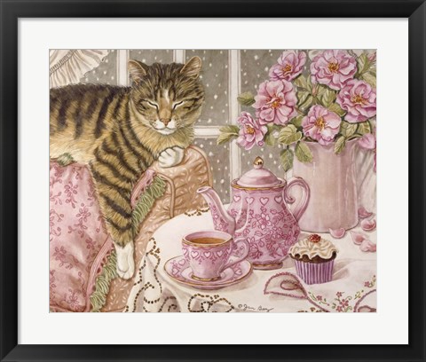 Framed February Pleasures Print