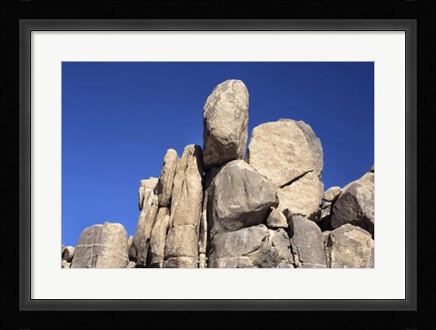 Framed Joshua Rocks Print