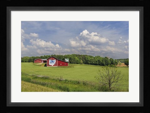 Framed Ohio Farm Print