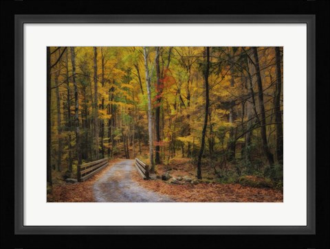 Framed Greenbrier Path Print
