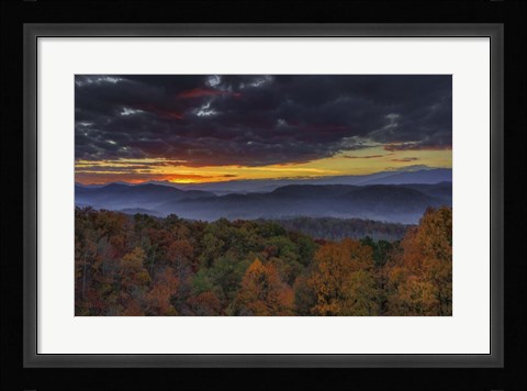 Framed Smokies Sunrise Print