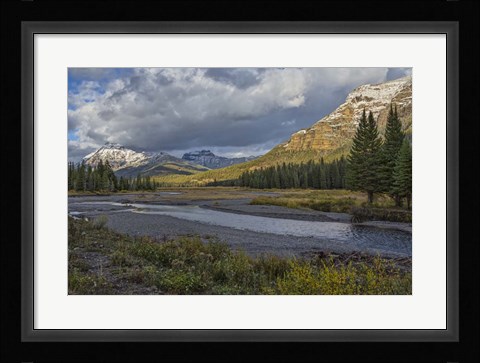 Framed Soda Butte Creek Scenery (Yellowstone) Print