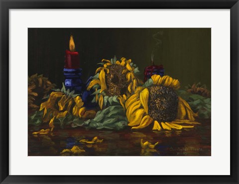 Framed Party's Over Print