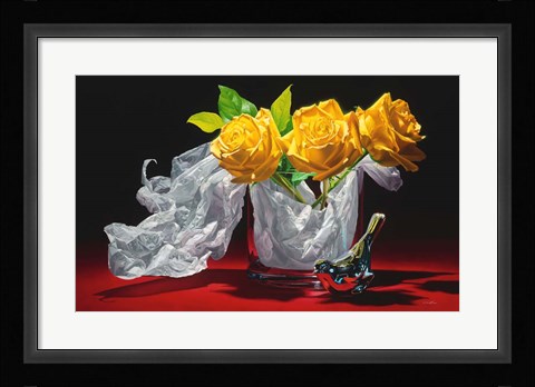 Framed Yellow Dream Print