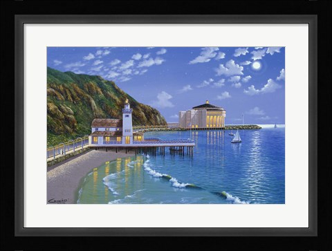 Framed Avalon Casino Print