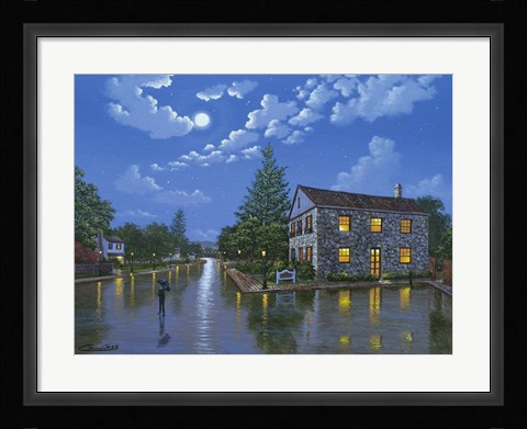 Framed Yountville - Napa Valley Print