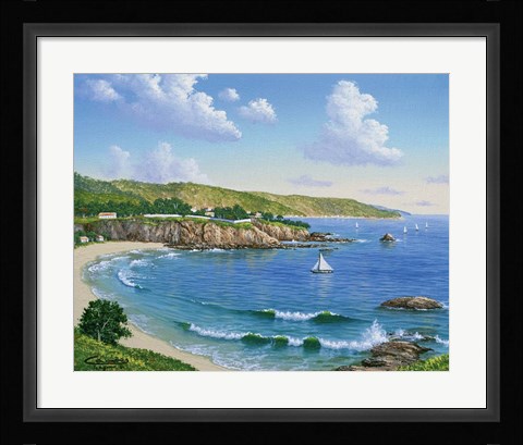 Framed Laguna Beach, CA Print