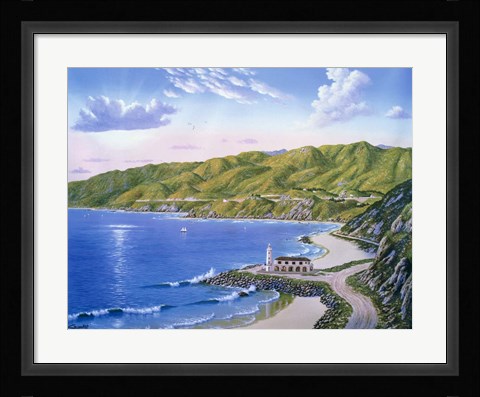 Framed Potrero Canyon, CA Print