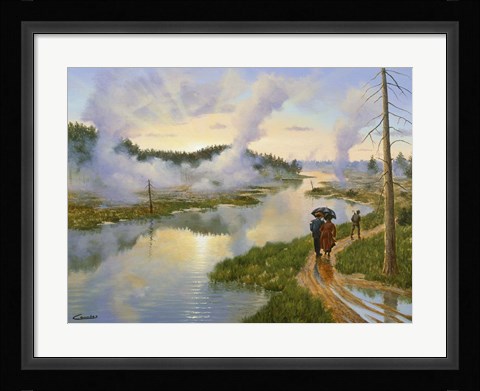 Framed Yellowstone Print