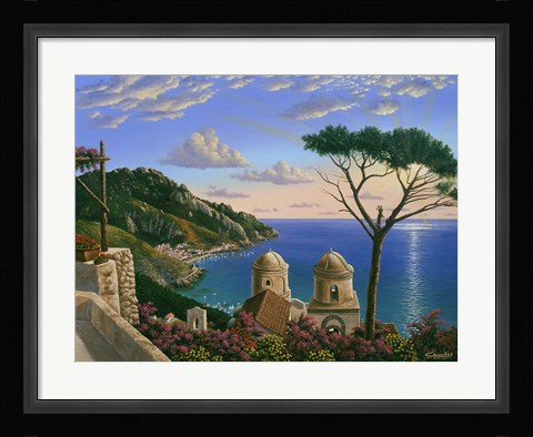 Framed Villa Rufolo - Italy Print