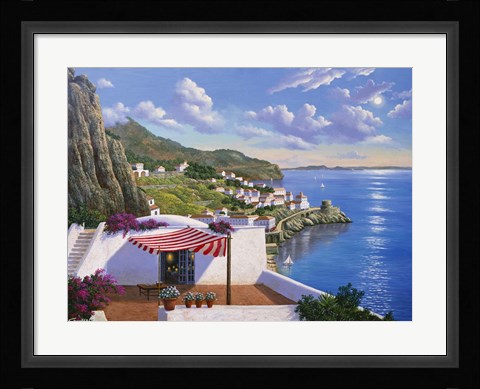 Framed Amalfi - Italy Print