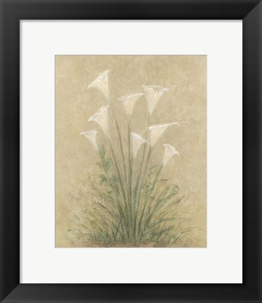 Framed Calla Lilly Print