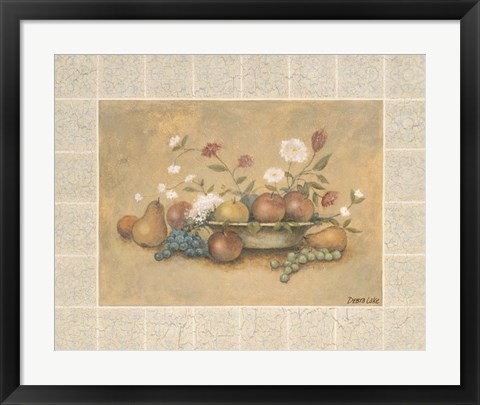 Framed Fruit B Print