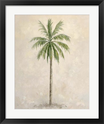 Framed Palm Tree 1 Print