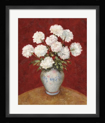 Framed Floral M Print