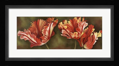 Framed Summer Blossoms 3 Print