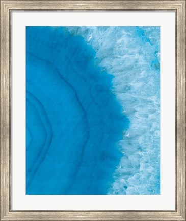 Framed Agate Geode II Print