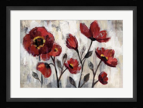 Framed Floral Simplicity Print