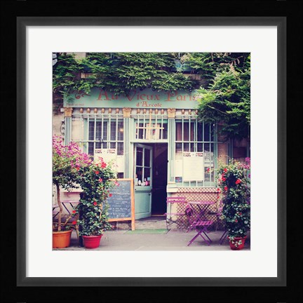 Framed Au Vieux Paris Print