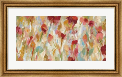 Framed Breezy Floral I Print