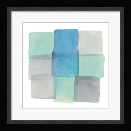 Framed Overlap I Print