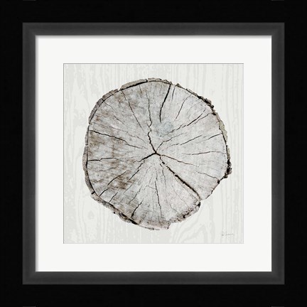 Framed Woodland Years I Print