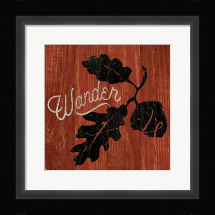 Framed Lake Lodge XI Print