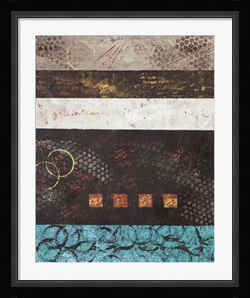 Framed Elements 10 Print