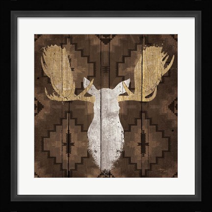 Framed Precious Antlers III Print