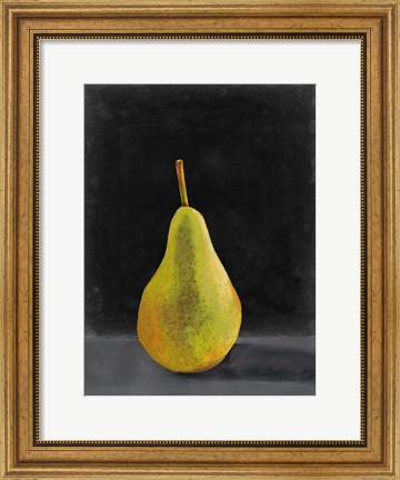 Framed Fruit on Shelf IV Print