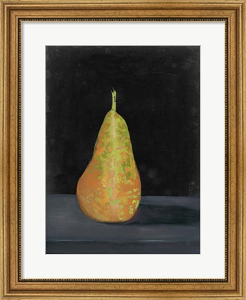 Framed Fruit on Shelf IX Print